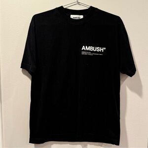 AMBUSH Jersey Workshop T-Shirt Black Womens